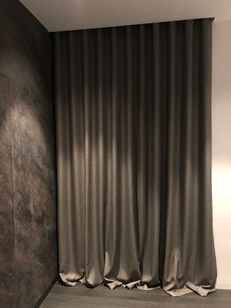 Satin Curtains in a Hyderabad home — example 2