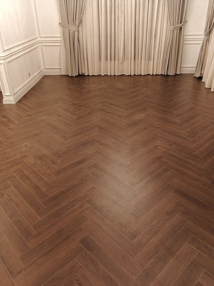 Wooden flooring laid in a Hyderabad home — example 5