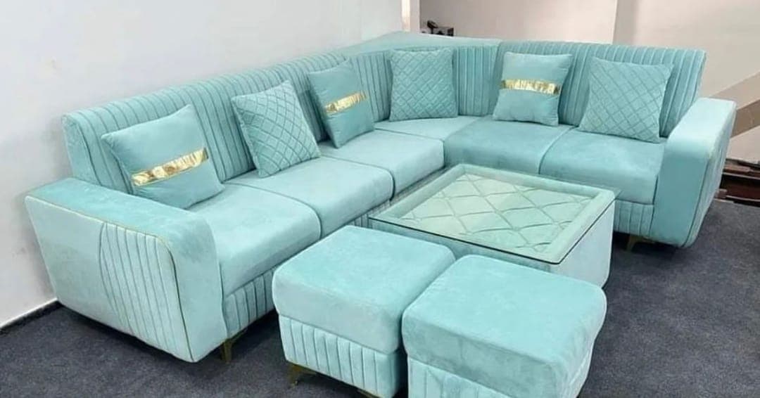 Upholstered sofa in a Hyderabad home — example 9